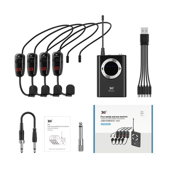 Wireless Microphone System for 4 People - Image 8