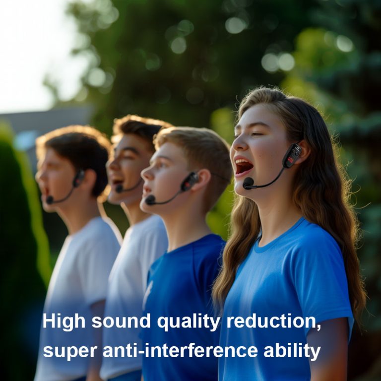 Introducing the 1-to-4 UHF Wireless Headset Microphone