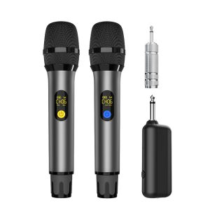 Two Handheld Wireless Microphone