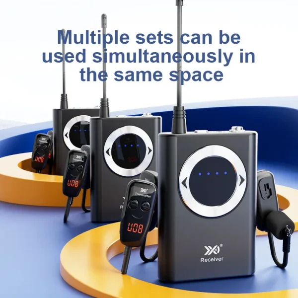 Four Person UHF Headset Microphone - Image 5