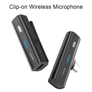 2.4G Video Recording Wireless Lavalier Microphone