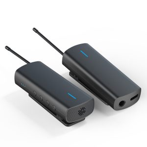 Wireless Microphone for Computer Lapel Clip Professional Mic