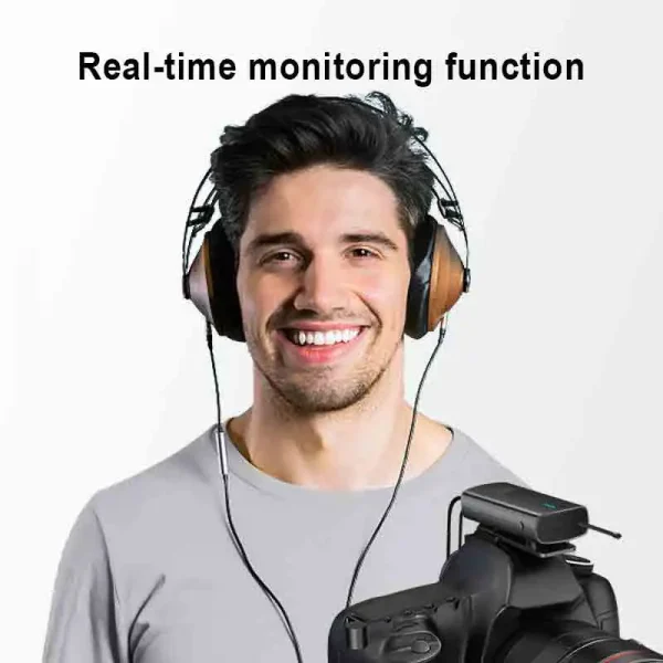 Wireless Microphone for Computer Lapel Clip Professional Mic - Image 2
