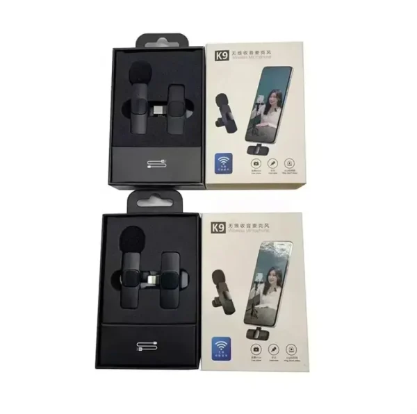 K8 K9 Mini Noise Cancelling Lapel Mic
