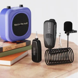 50 Meters Transmission Distance Wireless Lavalier Microphone