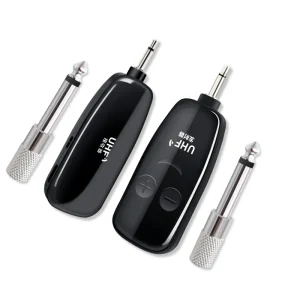 Folder-able Bass Guitar Wireless UHF Microphone