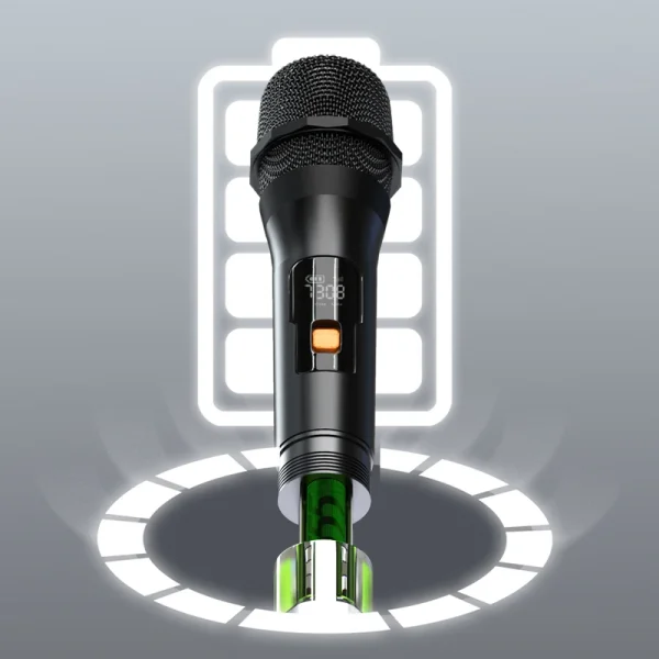 Portable Handheld Karaoke Dynamic Microphone - Image 4