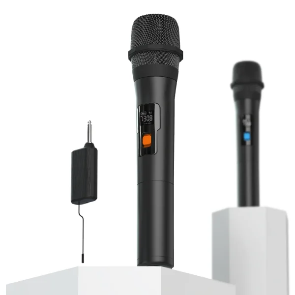 Two VHF Professional Handheld MicroPhone for Karaoke Sing Song KTV - Image 6