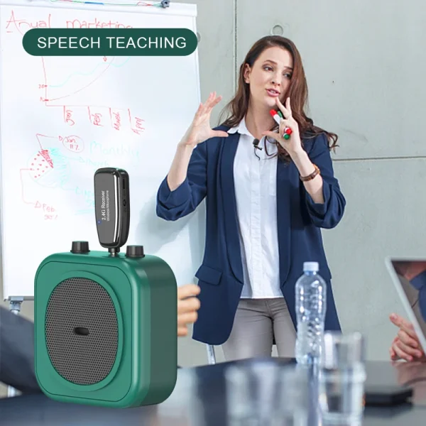 50 meters Transmission distance wireless lavalier microphone - Image 3