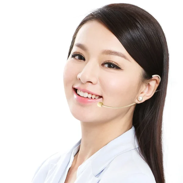 Head-mounted UHF Wireless Microphone Headset