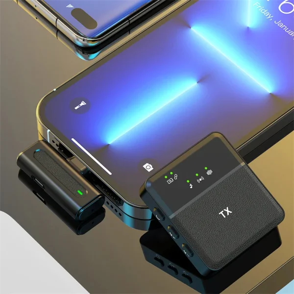 SX8 Wireless Microphone for Video Recording - Image 2