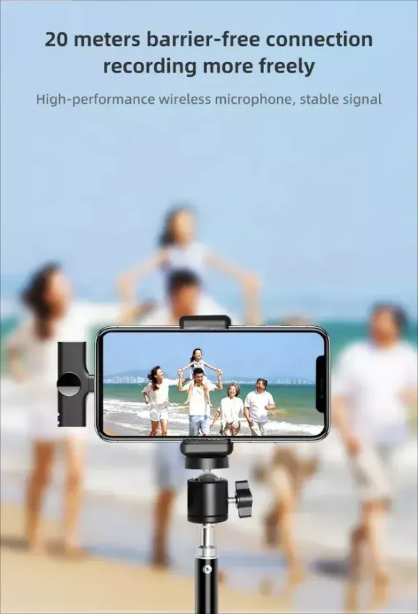 K8 K9 Mini Noise Cancelling Lapel Mic - Image 3