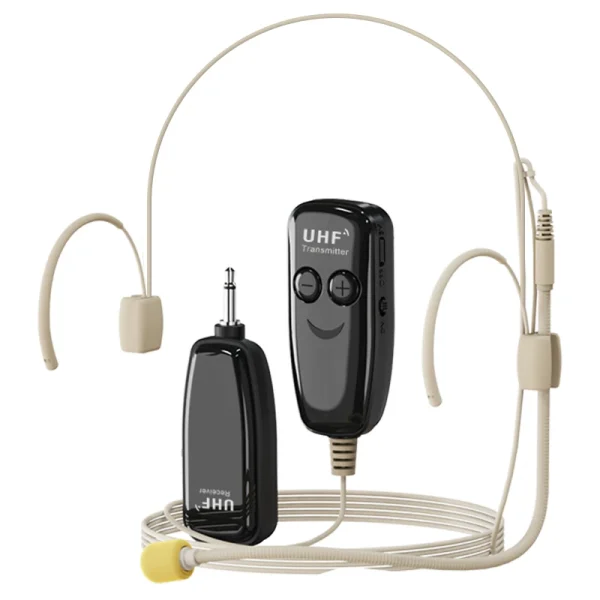 Head-mounted UHF Wireless Microphone Headset - Image 6