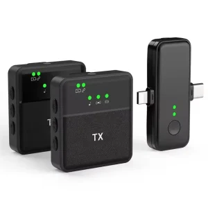 3 in 1 Noise Cancelling Wireless Lavalier Microphone SX31