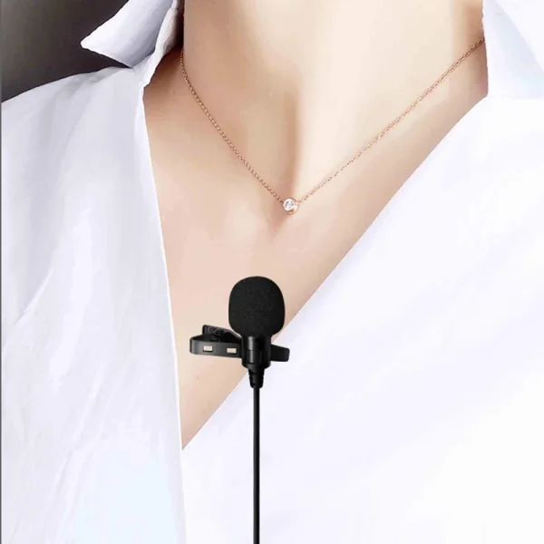 Manufacturer Supply Mobile Phone Wireless Microphone Microphone Clip Mic for Phone - Image 5