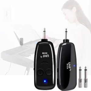 Folder-able Wireless Guitar System Microphone