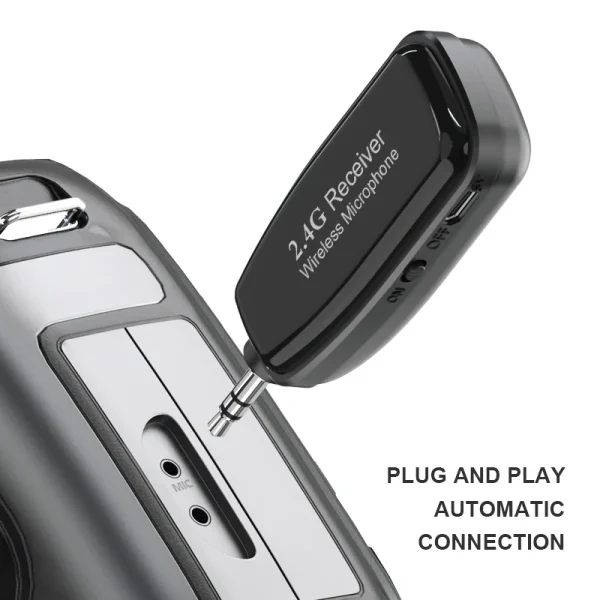 50 meters Transmission distance wireless lavalier microphone - Image 4