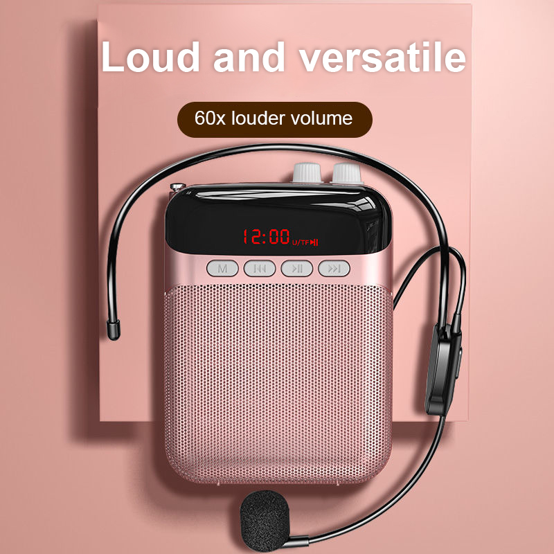 Portable Mini Loudspeaker With Wired Microphone for Teachers/Tour guide - Image 2