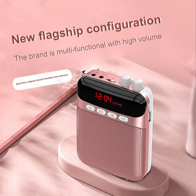 Portable Mini Loudspeaker With Wired Microphone for Teachers/Tour guide - Image 3