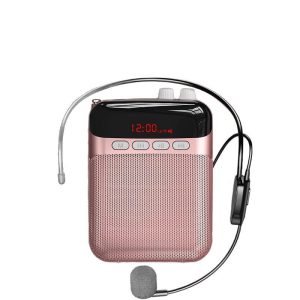 Portable Mini Loudspeaker With Wired Microphone for Teachers/Tour guide