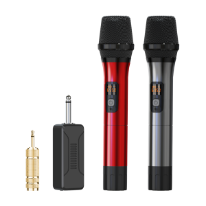 Dual UHF Handheld WIreless Karaoke Microphone