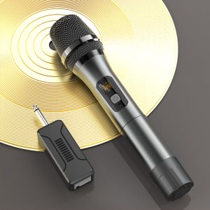 Single UHF Handheld WIreless Karaoke Microphone