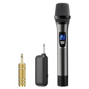 Single UHF Handheld WIreless Karaoke Microphone With Bluetooth