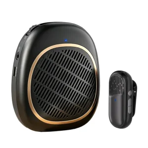 Wireless Voice Amplifier with 2.4g Lavalier Microphone