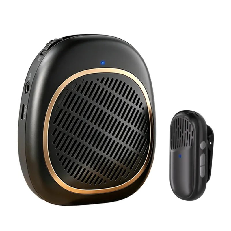 Wireless Voice Amplifier with 2.4g Lavalier Microphone