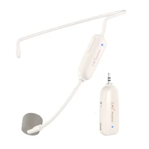 Portable 2.4G Wireless Headset Microphone for Classroom Training