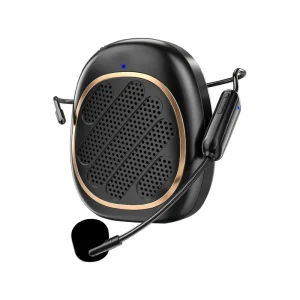 Wireless Voice Amplifier Speaker with 2.4G Headset Microphone