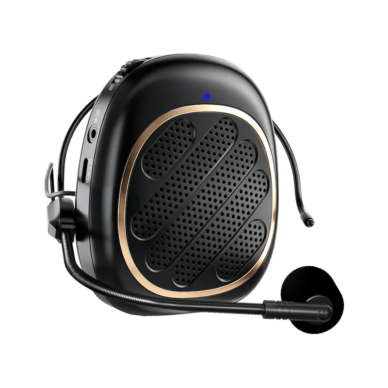 2.4G Wireless Voice Amplifier with Wired Headset Microphone