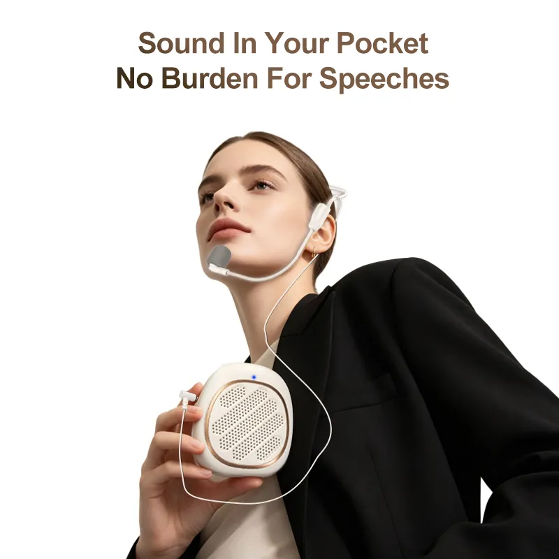 2.4G Wireless Voice Amplifier with Wired Headset Microphone - 图片 4